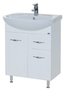 Тумба под раковину Bellezza Стелла 65см белый 00000002229